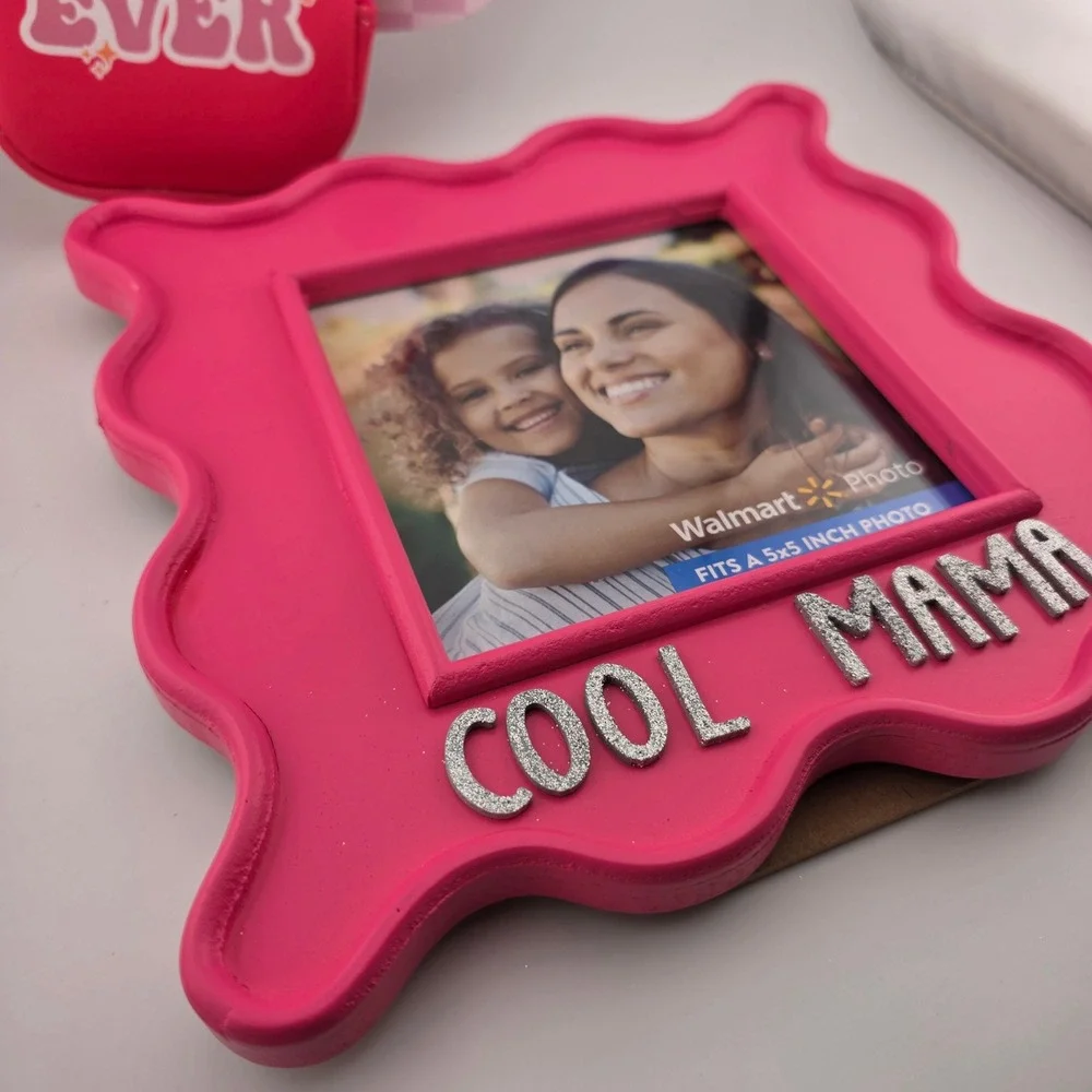 Mothers Day Gift Bundle Best Mom‎ Ever Tumbler Set Cool Mama Frame